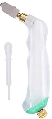 Kuuleyn Glasschneider Pistolengriff Glasschneider Glasschneider Hand Held Alloy Pistolengriff Öl gefüttert Glasschneider Kit zum Schneiden von Fliesen
