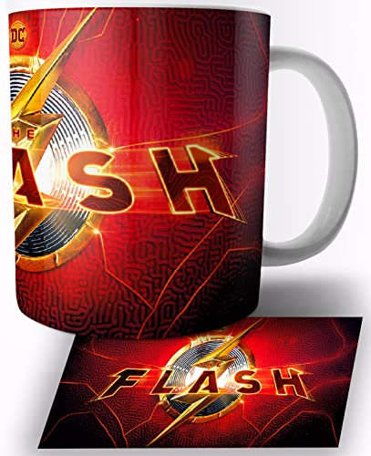 TusRelojes The Flash Tasse en Céramique Blanche 325ml Mug