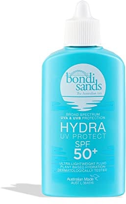 Bondi Sands – Hydra UV Protect SPF 50+ Face Fluid – Sonnenschutz für Gesicht - wasserfest, feuchtigkeitsspendend - UVA, UVB - 40 ml
