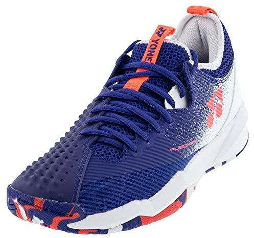 YONEX Scarpe da tennis da uomo FusionRev 4 All-Court, bianco/blu reale., 44.5 EU