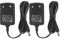 2-Pack Adaptateur d'alimentation DC 9V 0.5A, Fiche 5.5mm x 2.1mm, Centre Négatif