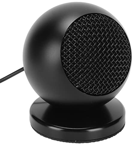 Zunate 3,5 mm Konferenzmikrofon, Omnidirektionales Kondensatormikrofon mit Omnidirektionalem Tonabnehmer Plug and Play PC Laptop Mikrofone für Online Meetings, Aufnahmen, Chats