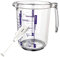 Fackelmann Set Espumador de Leche con Varillas de Acero Inoxidable, 20 x 3.5 cm, Incluye Jarra Medidora Antideslizante de 1 L
