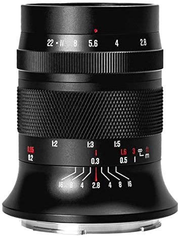 Meike 60mm f2.8 große Blende APS-C Rahmen Makro manueller Fokus Prime Festbrennweite für Nikon Z-Mount-Kameras Z50 Z30 Zfc und kompatibel mit Z5 Z6 Z7 auf APS-C-Modus