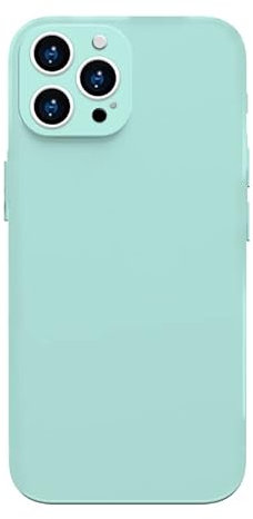 iPhone 11 Pro Liquid Silicone Gel Slim 5.8-Inch TPU Case with Camera Lens Protector Shock Proof Rubber Anti Scratch Resistant Bumper FULL CAMERA Protection Cover Design for iPhone 11 Pro (MINT BLUE)