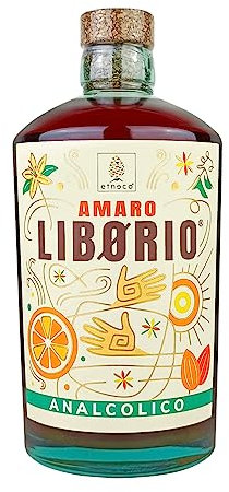 1 Bottiglia Amaro Analcolico 700 Ml Ingredienti Tipici Siciliani LIBORIO AMARO ANALCOLICO Bevanda Leggera E Rinfrescante Digestivo Dal Profumo Fiorito E Aromatico Gluten Free Vegano Idea Regalo