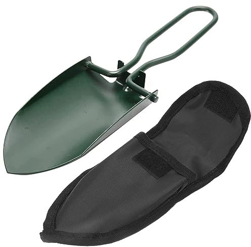 Pala Pieghevole,Mini Pala Pieghevole Pala da Campeggio Multifunzione Portatile Pieghevole Pala con Borsa Pala da scavo per Giardino estern