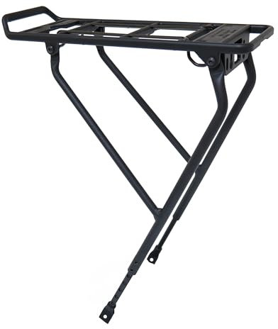 Pletscher WERSO MIK Systemträger Verstellbarer Gepäckträger, schwarz, 66 cm bis 73,7 cm