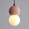LEOSHI Nordic Restaurant Lampe Zement Einzelkopf Kreative Bar Tischlampe mit Acryl Lampenschirm Made in China