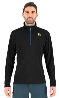 Karpos Pile Mezza Zip Trekking Uomo Inverno 2500709 201 PIZZOCCO Half Zip Black (XL)