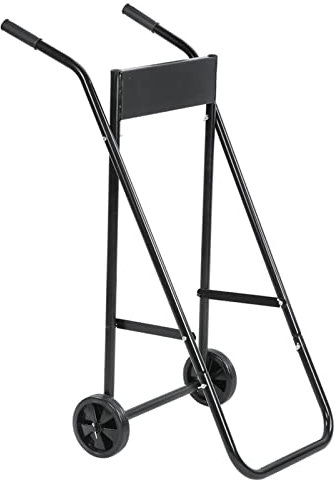 Außenbordmotorständer, Tragbarer Außenbordmotorwagen, Robuster Motorträger und Transportwagen mit Hoher Tragfähigkeit, für Außenbordmotoren mit 30 PS und Weniger