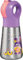 MAPED Picnik - Gourde Enfant Inox 350ml Lapin - Ouverture Facile - Étanche et Durable - Pipette et Paille Amovibles - Poignée Intégrée - Nettoyage Facile au Lave-Vaisselle, Violet