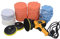 M.J COMFY-LIFE Cushion Polisher Set 30 Pieces Polishing Pad Kit 125mm Polishing Pad Composite Sponge Drill Bit Kit Wool Polishing Pad For Car Polishing Waxing & Sealing Glazing Car Polishing Pad