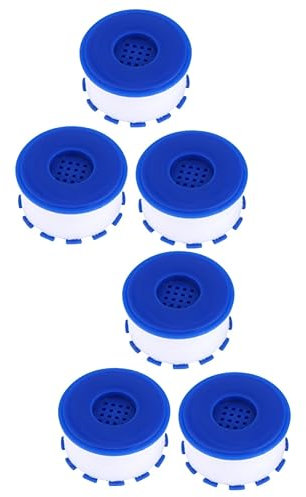 SHINEOFI 2 set Filtro In Cotone Pp Filtro Per Rubinetto Filtro Per Acqua Del Rubinetto Sostituzione Del Filtro In Cotone Pp Filtro Per Acqua Del Rubinetto 3 pezzi*2