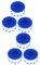 SHINEOFI 2 set Filtro In Cotone Pp Filtro Per Rubinetto Filtro Per Acqua Del Rubinetto Sostituzione Del Filtro In Cotone Pp Filtro Per Acqua Del Rubinetto 3 pezzi*2