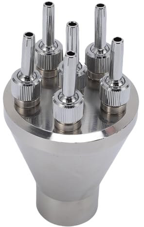 Wassersprüh-Sprinkler Edelstahl Mittelgerade Fontänendüse, Hergestellt für Platz, Garten und Landschaftswasseranlagen mit Effizienter Strahltechnologie