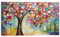 REINDERS Wandbild, Mehrfarbiger Baum, Wohnzimmer, MDF, 70x118cm
