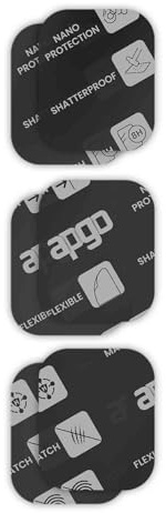 apgo 6x Cristal protector híbrido MATTE compatible con Zeblaze Thor SQ, vidrio nano flexible, gran reemplazo para cristal templado, resistente a rayones, adhesivo completo