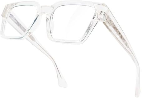 OKH TR90 Blaufilter Brille für Herren und Damen, ohne Sehstärke Gaming Computer Blaulichtfilter Brille, Anti-Augenermüdung und UV-Schutz