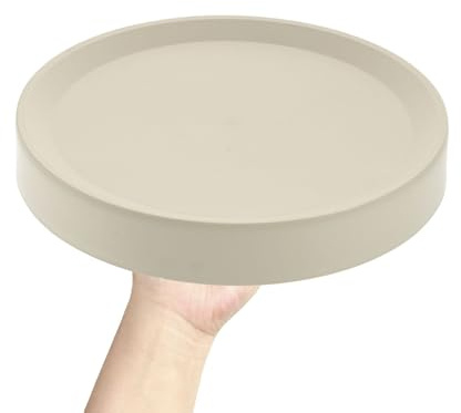 Alipis Bandeja para Macetas con Ruedas, Base Rodante de Plástico, 21,5cm | Protege Maceta y Bonsái, Ligera y Duradera, para Jardín E Interior, Fácil de Mover