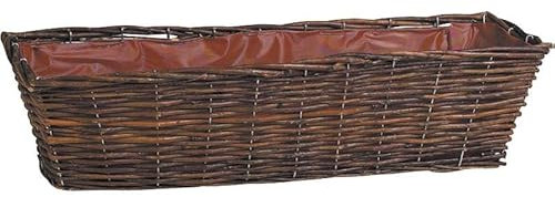 AUBRY GASPARD Jardinière en Osier Brut Naturel