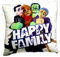 Mack Media Happy Family Kissen 30x30 cm