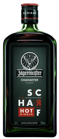 Jagermeister Scharf Hot Ginger Liquore - 700 ml