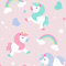 World of Wallpaper Believe in Unicorns Wallpaper Pink A365 CAO 1