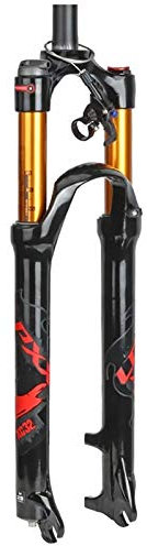 Leggero Forcella Ammortizzata 26 27.5 29 inch Aluminum Alloy Telecomando MTB Forcella Forcella di Sospensione Mountain Bike Bicicletta Viaggio: 100mm