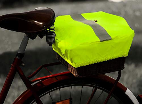 4-Act Unisex – Erwachsene Regenschutzhaube-07380603 Regenschutzhaube, Neongelb, 40 x 30 cm