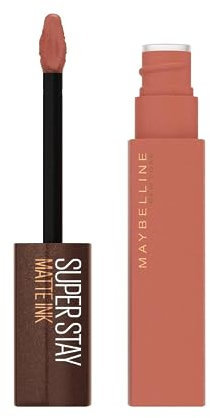 Maybelline New York Lippenstift, Super Stay Matte Ink Coffee, Flüssig, matt und langanhaltend, Nr. 260 Hazelnut Hypnotizer, 5 ml