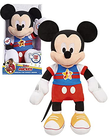 Mickey & Minnie MCC13 Disney Mickey Musical Soft Toy with Sound and Light Functions, 30 cm
