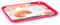 Bandeja rectangular de plastico, restaurante, cafeteria, bares, hogar, trabajo. Color surtido. 1,8 x 31 x 41 cm