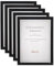 IDEAL TREND 2er 3er 5er 10er Pack Dokument Bilderrahmen 21x29,7 DIN A4 Urkunde Foto Rahmen: Farbe: 5er Pack Schwarz