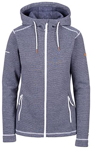 Trespass Womens Fleece AT200 Rootless Navy Stripe in Size - 18