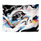 Ulticool Gouache Gemälde Bohemian Art Psychedelic – Wandteppich – 200 x 150 cm – großer Wandteppich – Poster – Zubehör für Wohnzimmer Schlafzimmer