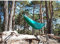 Treeup TU 600 Profi Outdoor Hängematte, Nylon Ripstop, 330 x 150 cm, belastbar bis 250 kg (grün)