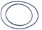 Cancanle 1 Jeu 9-100-1017 Kit de Ceinture Petite et Grande Ceinture pour Polaris 360 380 Courroie d'entraînement pour Nettoyeur de Piscine