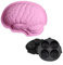 Maskworld Silikonformen Set Gehirne für Pudding, Eiswürfel & Backen - Motiv-Back & Eis-Form - Dekoration, Halloween, Karneval & Motto-Party - 2er Pack