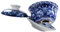SEWOART 1Set Chinese Style Ceramic Teaware Tea Brewing Cup with Saucer and Lid Decorative Gongfu Teacup for Home Use for Tea Lovers and Giving