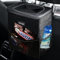 HOTOR Car Bin, Leak-Proof Car Bin for Tidy Use, Foldable and Waterproof Car Accessories for Interior, Multipurpose Rubbish Bin with Lid, Adjustable Straps and Multiple Pockets, Black, 3 Gallons