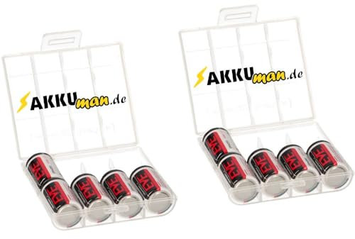 10x EVE Lithium 3,6V Batterie ER14250 1/2 AA ER 14250 + 2X Box
