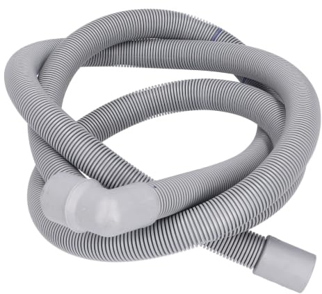 easyPART passend für Haier 49107720 Ablaufschlauch 0020300148F für | Waschmaschine, Grauer Spiralschlauch, Wasserentleerung, Waschautomat, Abwasserschlauch, Kompatibel mit Candy, Hoover