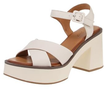 Inuovo A97001 Sandals - Damen Schuhe Sandaletten - Crema, Größe:36 EU