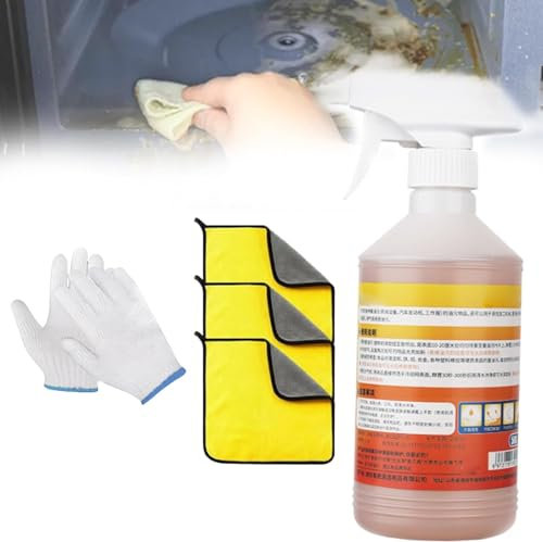 Pink Magic Oven Cleaner - Magic Pink Cleaner,2024 Best Oven Cleaner Non Toxic Fume Free,Heavy Duty Oven Cleaner & Grill Cleaner