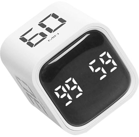 Ciieeo Cube Timer Tragbarer Küchentimer Mit Alarm Und Countdown- Für Effektives Zeitmanagement Beim Kochen Backen Und Studieren Und Leicht Für Unterwegs