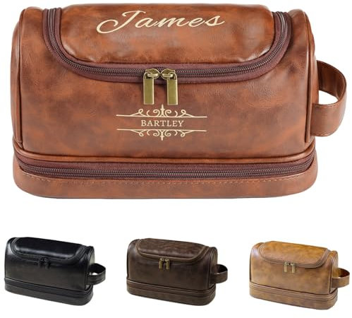 Sparklove Trousse de toilette, Style01, Large, Personnalisable