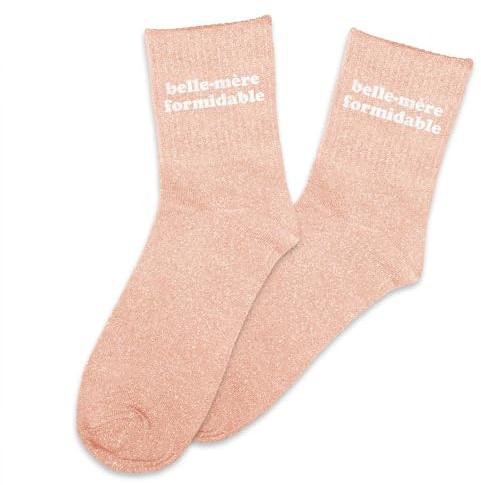 STC Chaussettes paillettes belle mere formidable