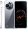 zZjoOoj Funda de silicona transparente para TCL 60 R 5G con esquinas protectoras antigolpes, funda transparente de TPU suave, resistente a los arañazos