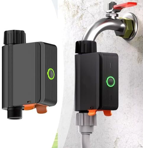 Smart Water Timer, For Zigbee 3.0 Programmable Irrigation Irrigation, Automatic Sprinkler Watering System Hose Timer Compatible For Alexa Voice Control